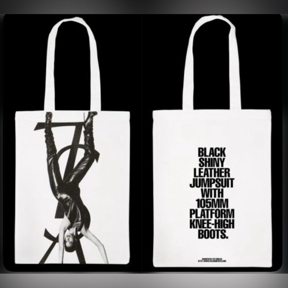 Limited Edition YSL/ Saint Laurent Manifesto Bag 2009-2010 Christy Turlington